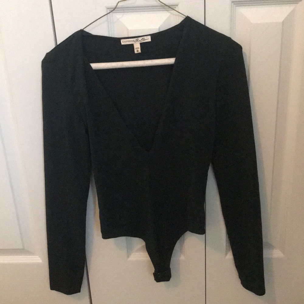 Express Deep V Bodysuit